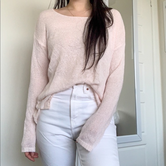 Garage Light Pink Sweater - Picture 1 of 2